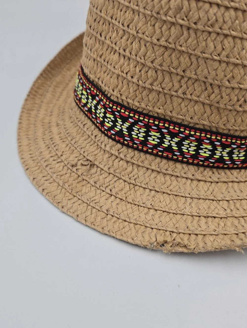 Chatties Paper Trilby Fedora Hat One Size